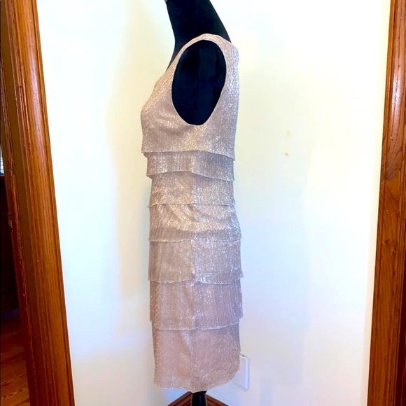 Shimmery Ruffle Dress - Picture 3 of 5